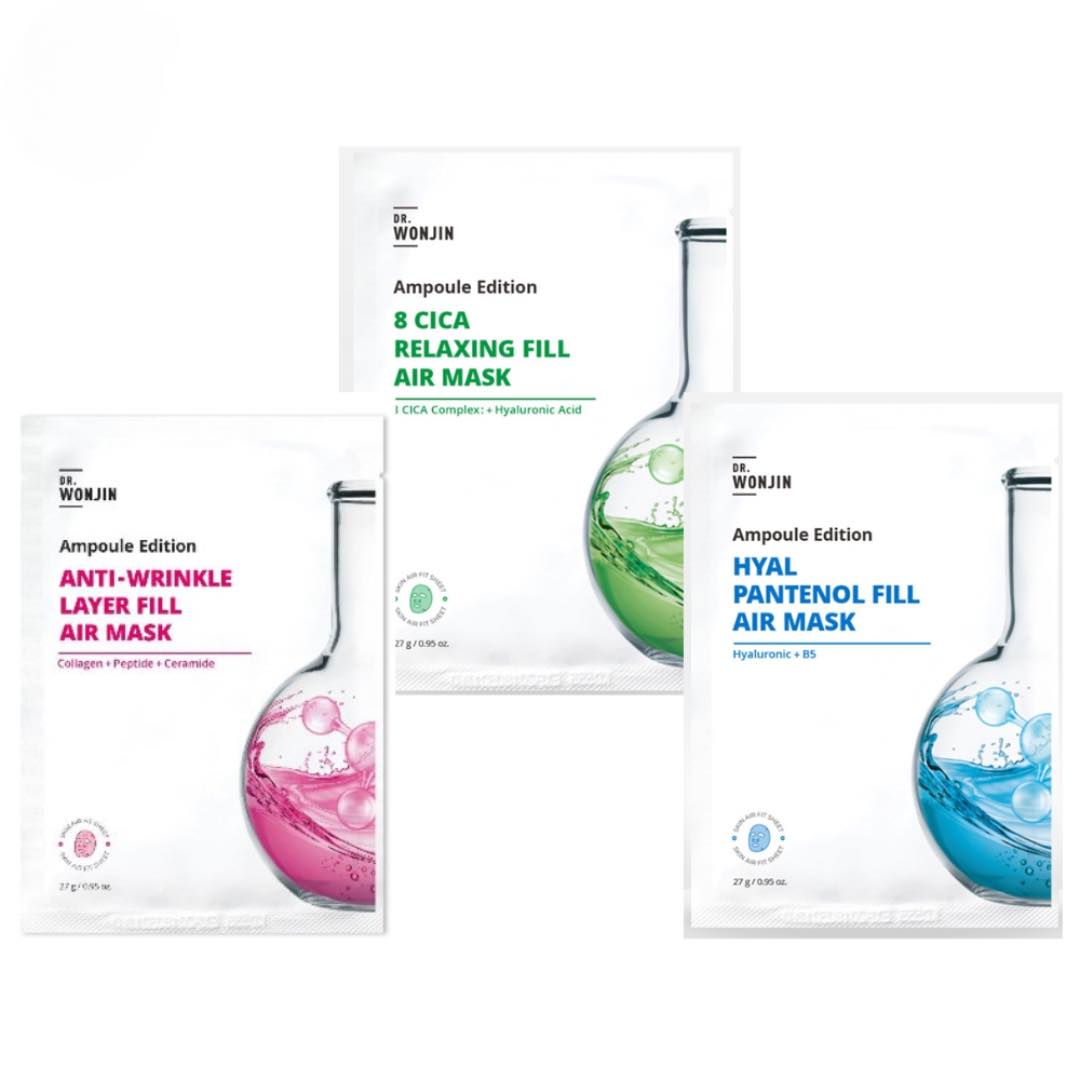 MẶT NẠ SIÊU TINH CHẤT WONJIN AMPOULE EDITION FILL AIR MASK 27G