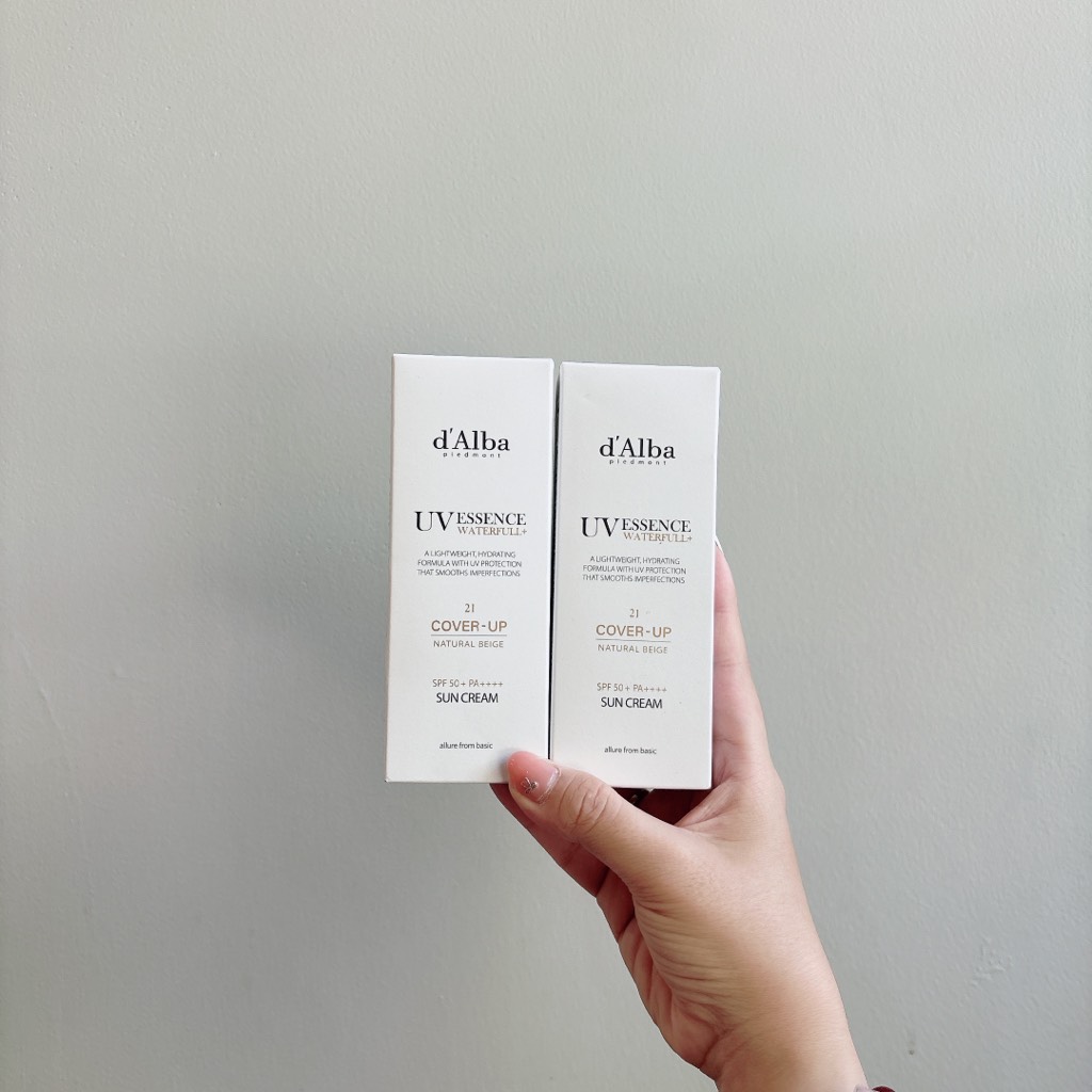 Kem Chống Nắng D'Alba UV Essence Waterfull 50ml - 21 Cover Up Natural Beige