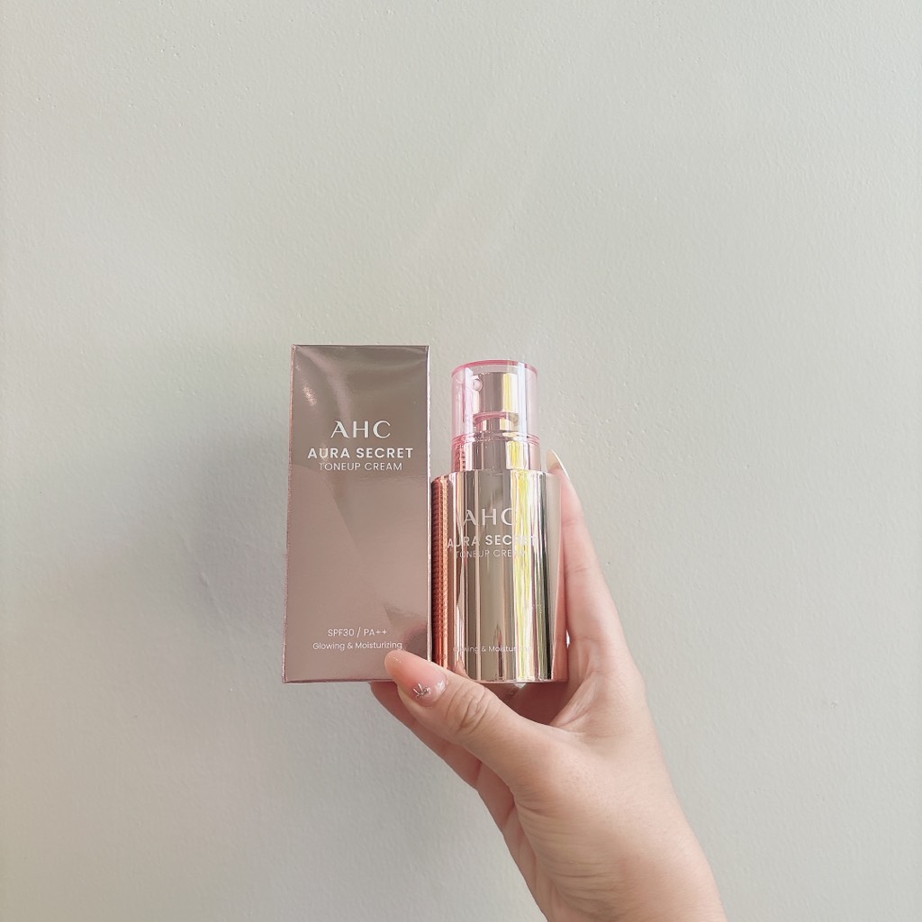 Kem Dưỡng Trắng Da AHC Aura Secret Toneup Cream SPF 30 PA++ 50g
