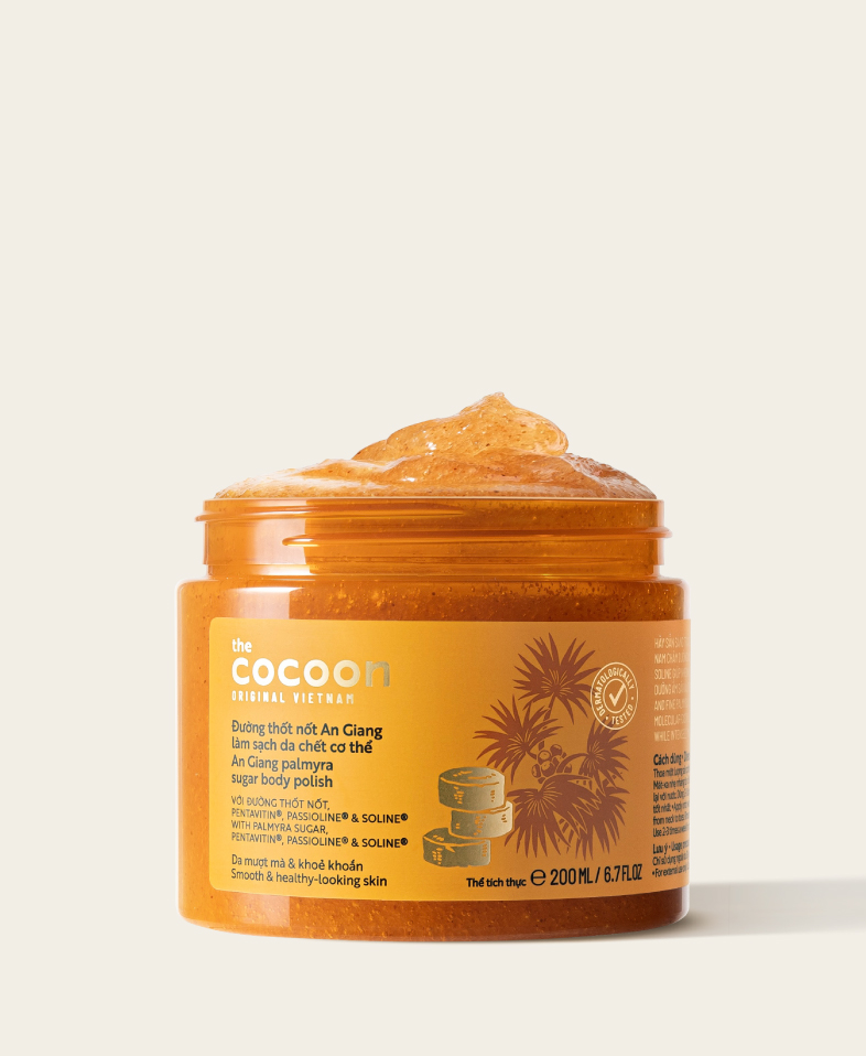 Tẩy Da Chết Cơ Thể Đường Thốt Nốt An Giang Cocoon 200ml