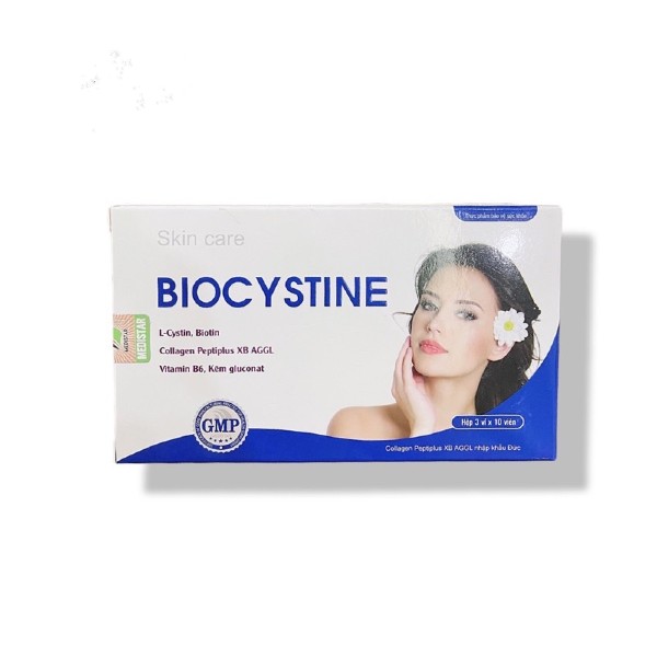 Viên Uống Trắng da Biocystine