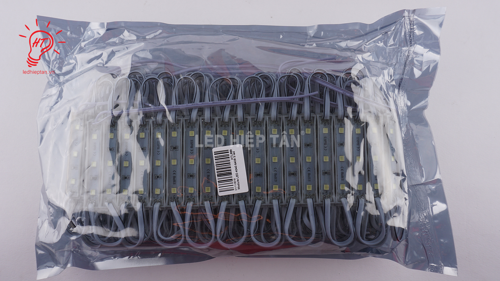 Module LED 4040 6409 3 LED Trắng - Led Hiệp Tân - Vật tư led