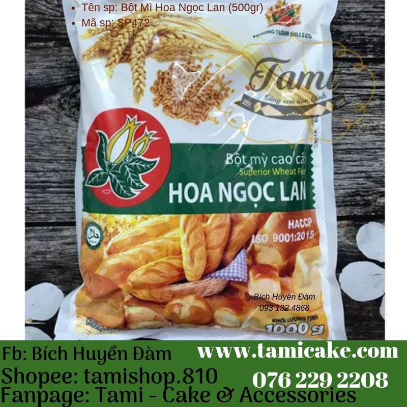 Bột Mì Hoa Ngọc Lan (1kg) Bột Mì Hoa Ngọc Lan (1Kg)