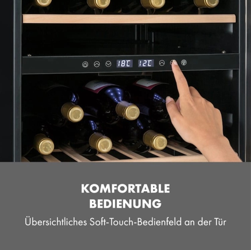  Tủ bảo quản rượu vang Klarstein Vinamour 45D | 45 chai