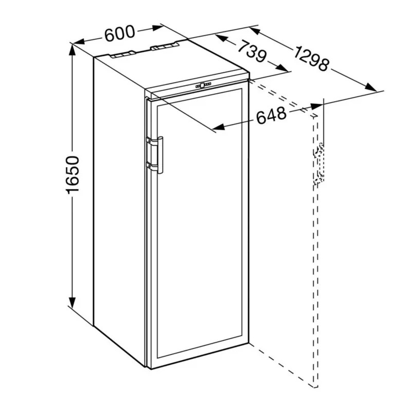 Tủ bảo quản rượu vang Liebherr Barrique | WKB 4612