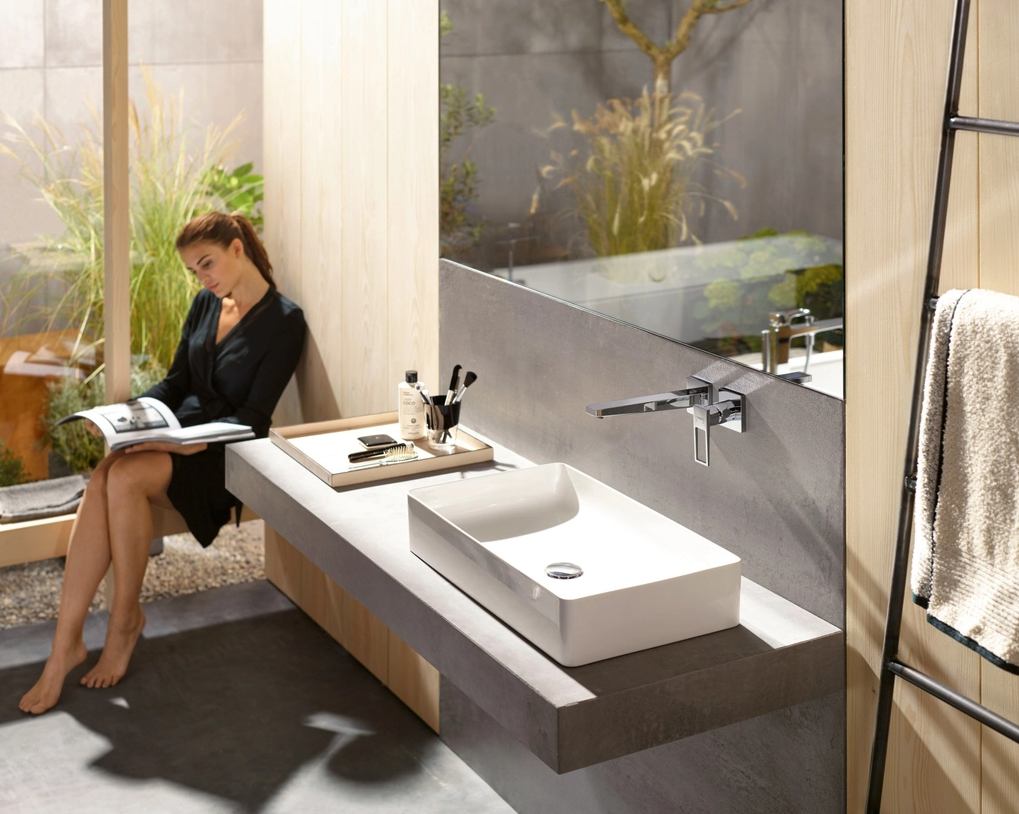 Vòi lavabo âm tường Hansgorhe Metropol