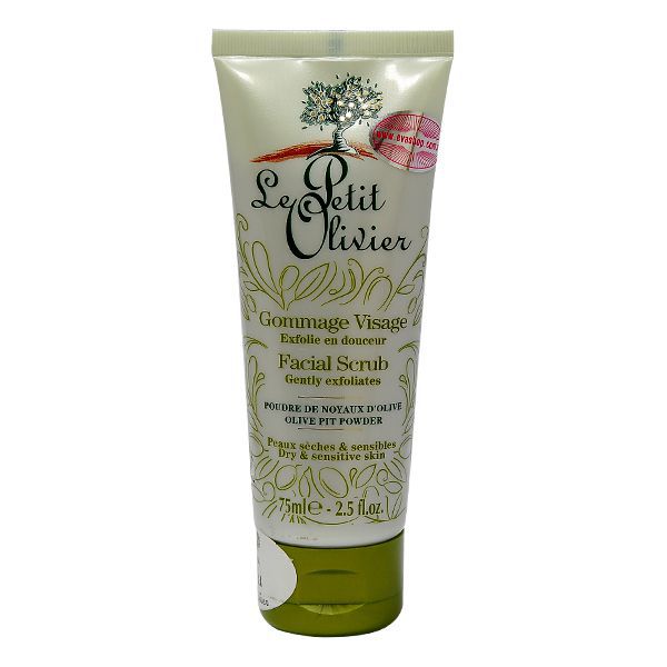 Tẩy Da Chết Với Dầu Oliu - Facial Scrub Olive 75ml - Le Petit Olivier