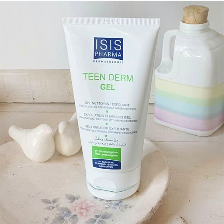 Gel rửa mặt giảm nhờn và ngăn ngừa mụn Teen Derm Gel – Isis Pharma