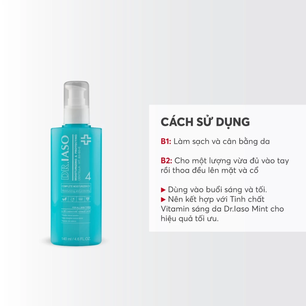 Công nghệ Nano Liposome trong Sữa Dưỡng Ẩm DR. IASO Complete Moisturizer