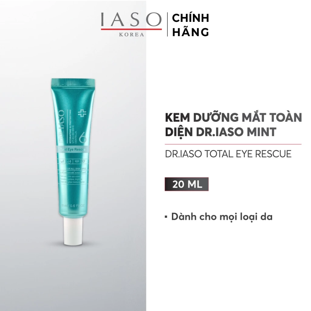 Chai Kem Dưỡng Mắt DR.IASO TOTAL EYE RESCUE 20ml giảm thâm