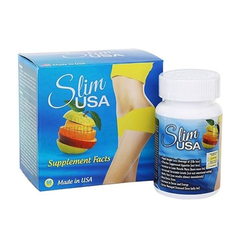 Viên Uống Giảm Cân Slim USA 60 Viên