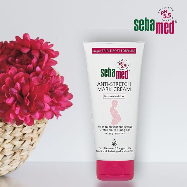 Kem ngăn ngừa và giảm rạn da Sebamed Anti Stretch Mark Cream 200ml