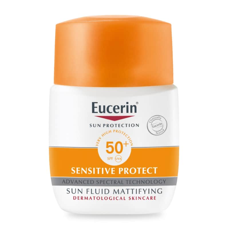 Chống nắng dạng sữa cho da nhạy cảm Eucerin Sensitive Protect Sun Fluid SPF50+ 50ml  63840