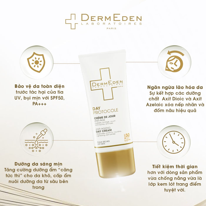 DermEden Day Protocole  Skin SPF50 50ml
