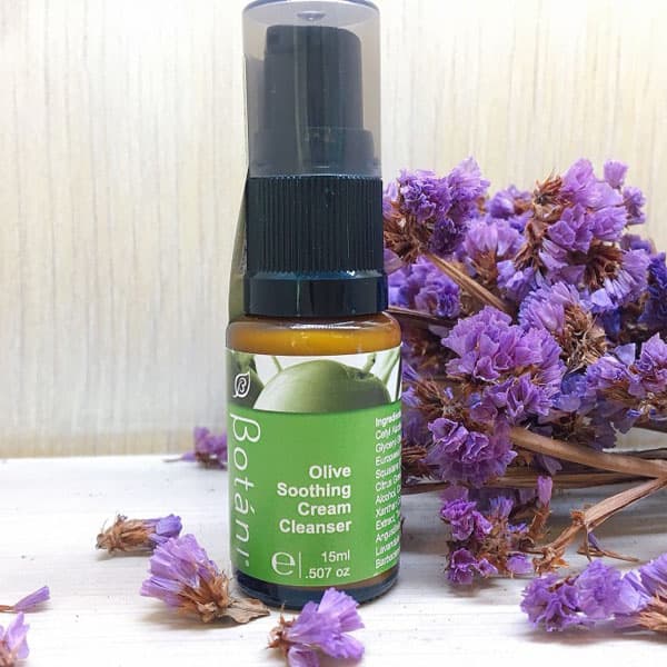 botani olive soothing cream cleanser