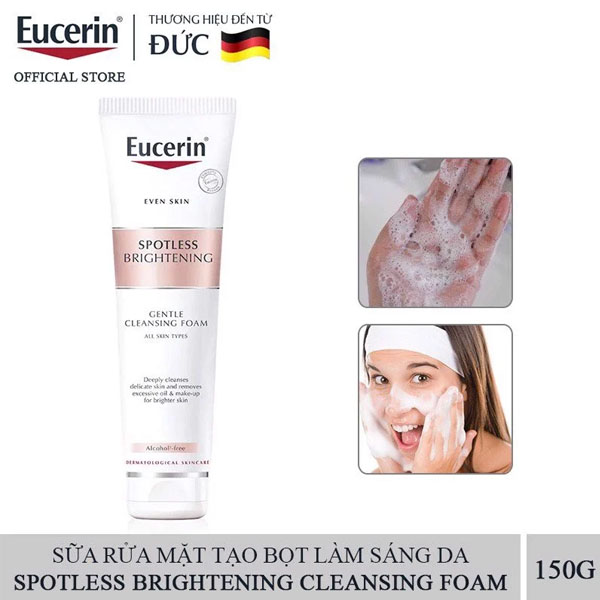 Eucerin Spotless Brightening Cleansing Foam 150g