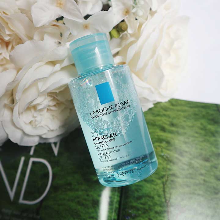 Kết quả hình ảnh cho LA ROCHE-POSAY - Nước tẩy trang Eau Micellaire Ultra 100ml (Peaux Oily Skin)"
