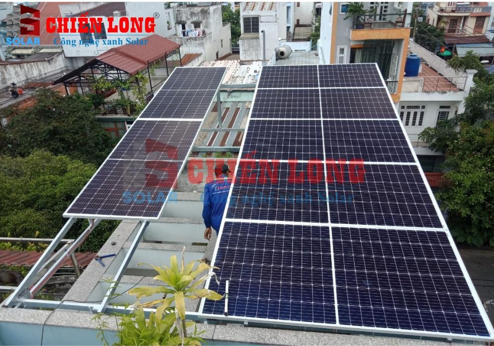 Con số cụ thể 1kw điện mặt trời giá bao nhiêu tiền mái ngói?