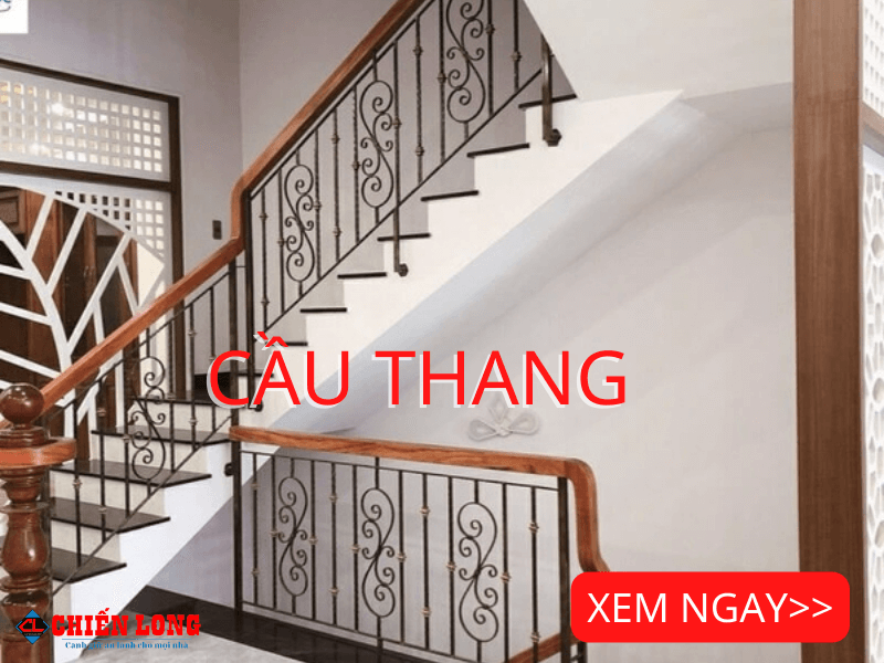 Cầu thang sắt mỹ nghệ cho nhà phố biệt thự đẹp đẳng cấp - nâng tầng không gian nội thất