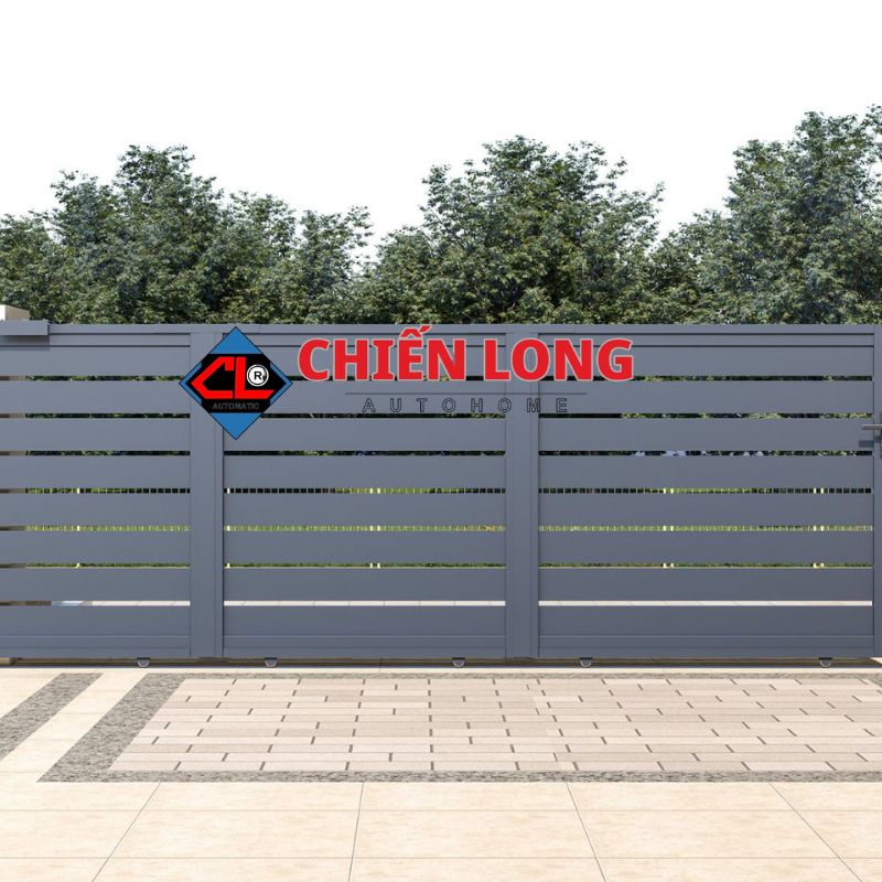 Cổng lùa xếp hiện đại giải pháp tối đa không gian sống cho bạn