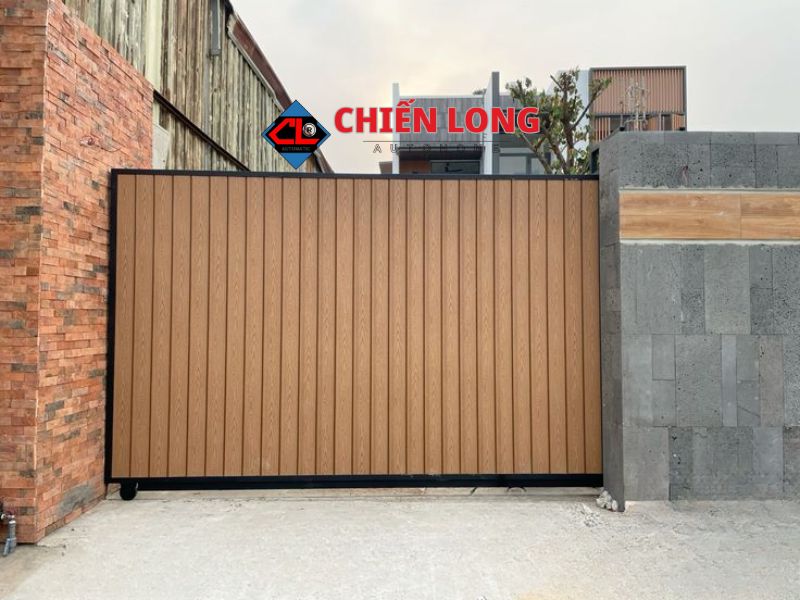 Thiết kế cửa cổng lùa ngang hiện đại cho biệt thự: Tinh tế trong từng chi tiết