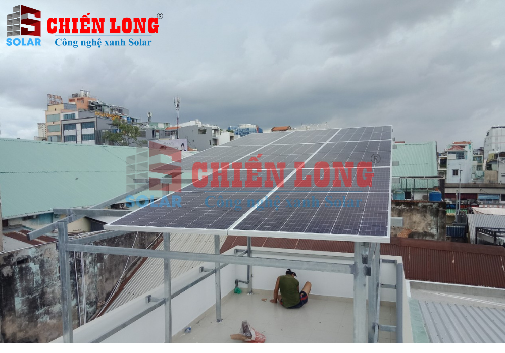 Điện mặt trời 1kw bao nhiêu tấm pin?