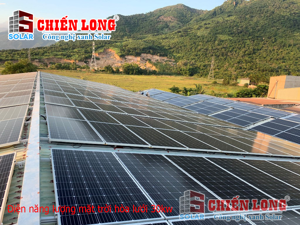 Đâu là lý do nên lắp đặt điện năng lượng mặt trời hòa lưới 30kw?