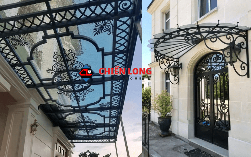 Mái kính mỹ thuật - Giải pháp che nắng mưa sang trọng cho mọi công trình