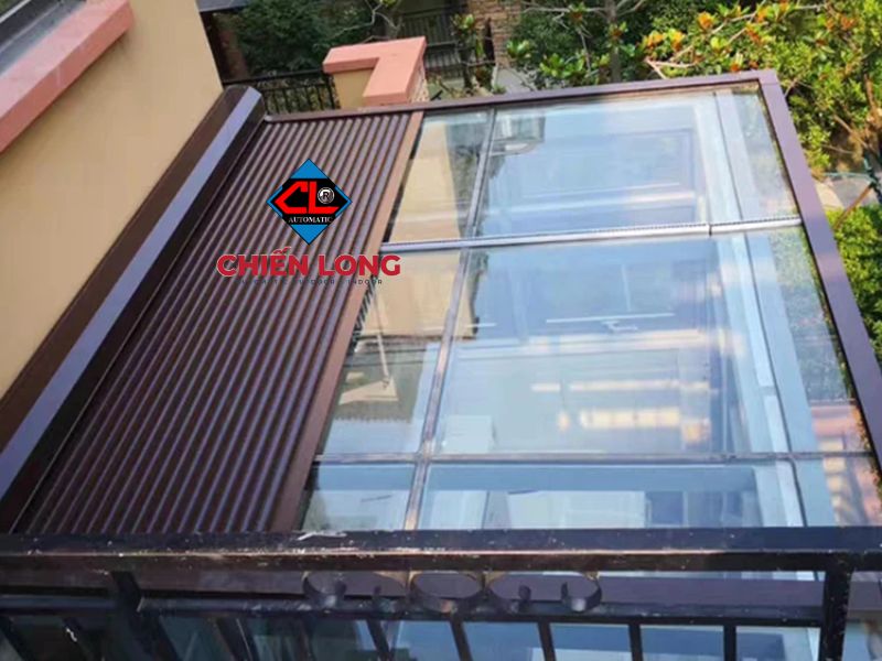 Lắp đặt thi công hệ Skylight ALu tự động chuyên nghiệp tại Chiến Long