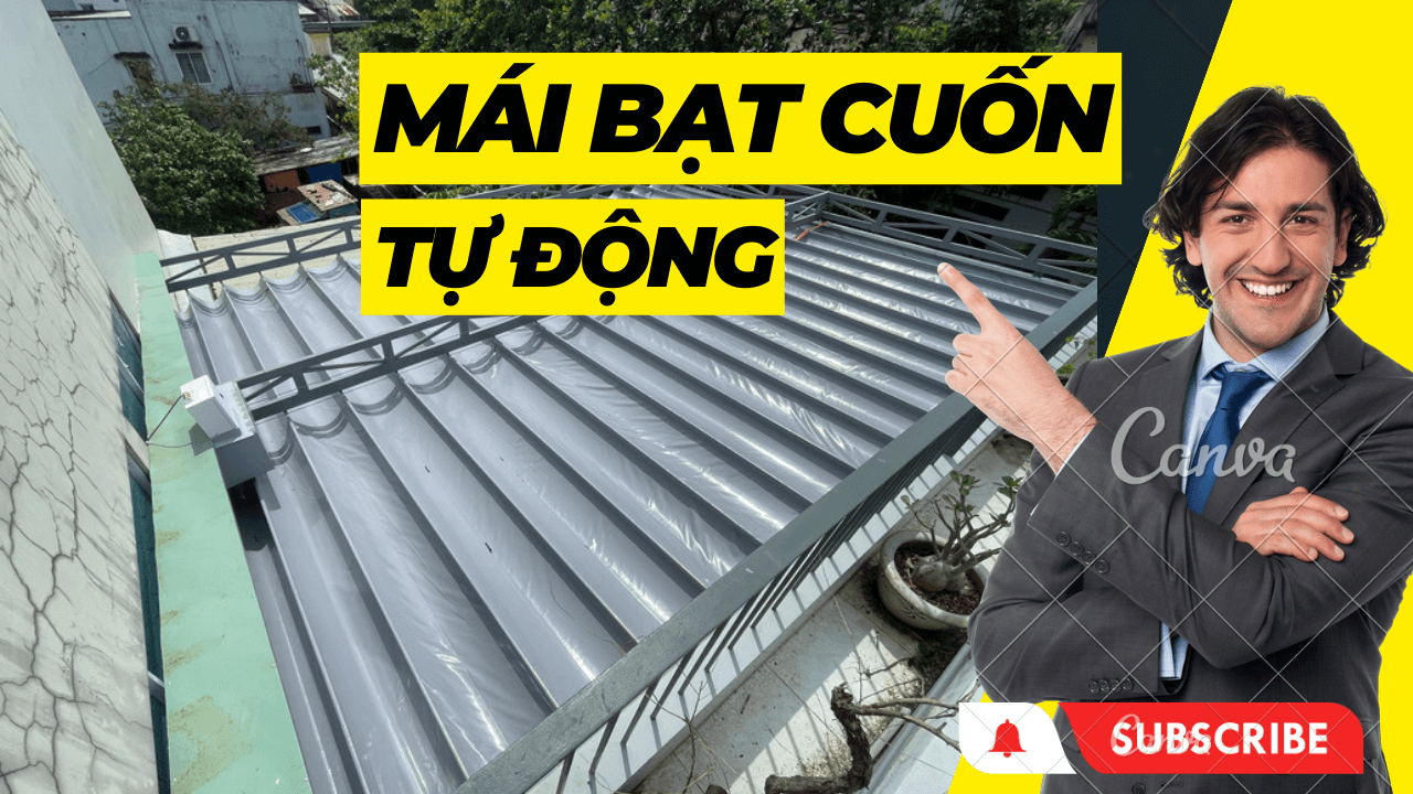 Báo giá lắp đặt bạt mái xếp lượn sóng tự động ngoài trời giá tốt, thi công nhanh, bền bỉ