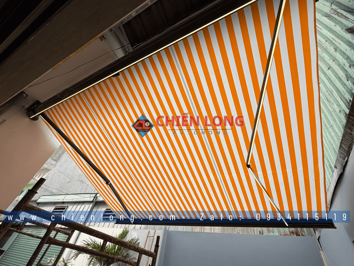 Bàn Giao Mái Hiên Tự Động 4m x 3m Tại Bình Tân | Chiến Long Autohome