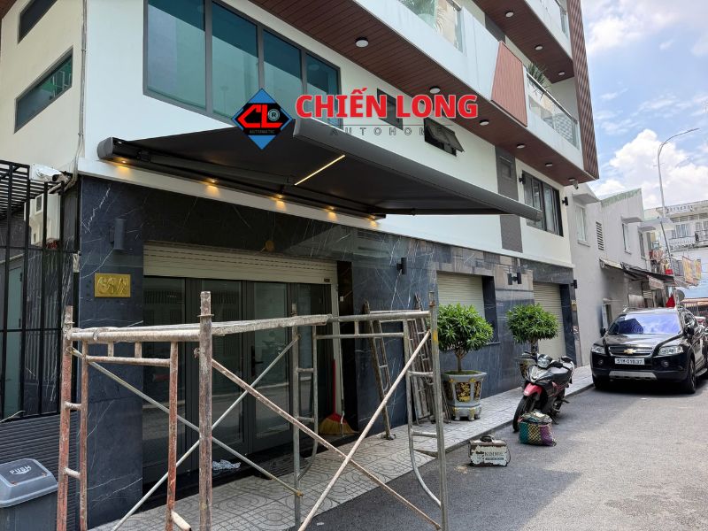 Mái hiên tự động nhập khẩu tiêu chuẩn Châu Âu cho không gian sang trọng