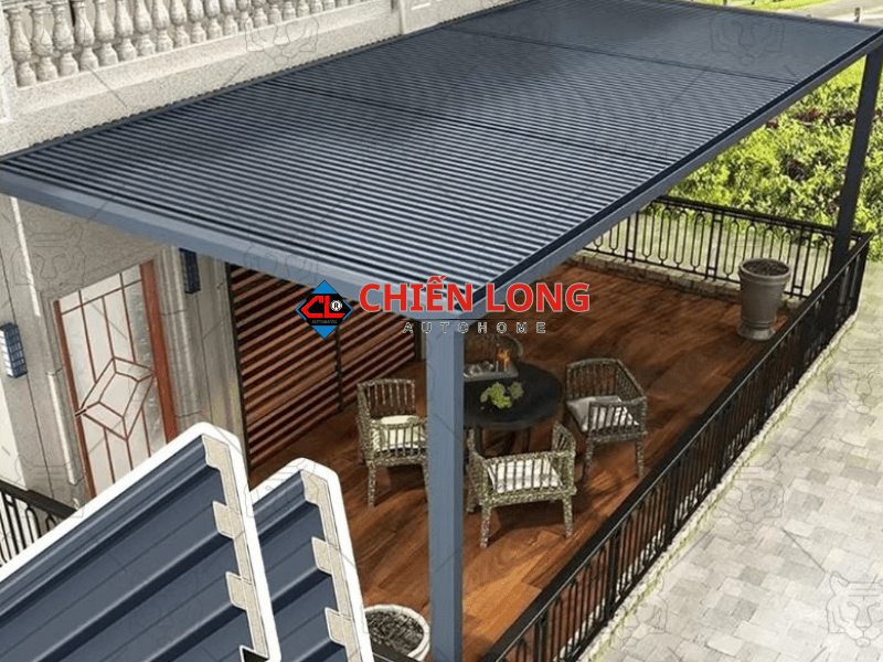 Tấm lợp mái hợp kim nhôm PU chống Nắng, Chống Ồn