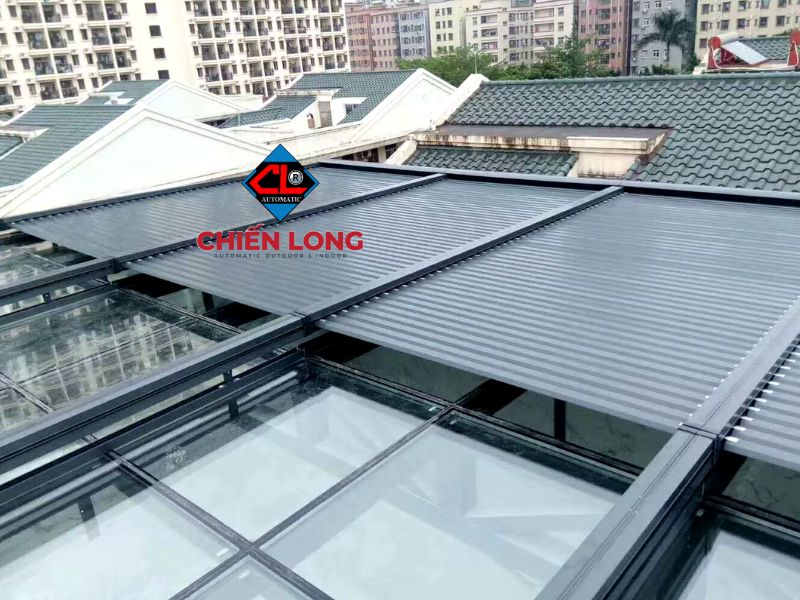 Ưu điểm nổi trội của mái nhôm cuốn tự động giảm nhiệt