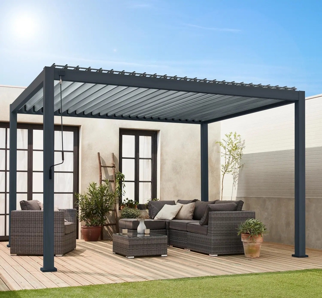 Bảng báo giá mái nhôm xếp tự động tràn ngập ưu đãi tại Chiến Long Autohome