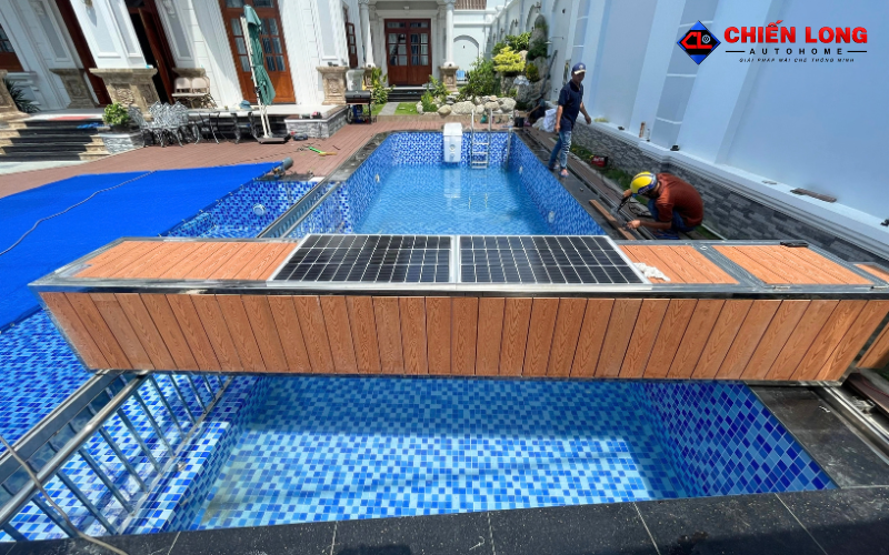 Hộp motor khí nén chạy bằng điện năng lượng mặt trời 