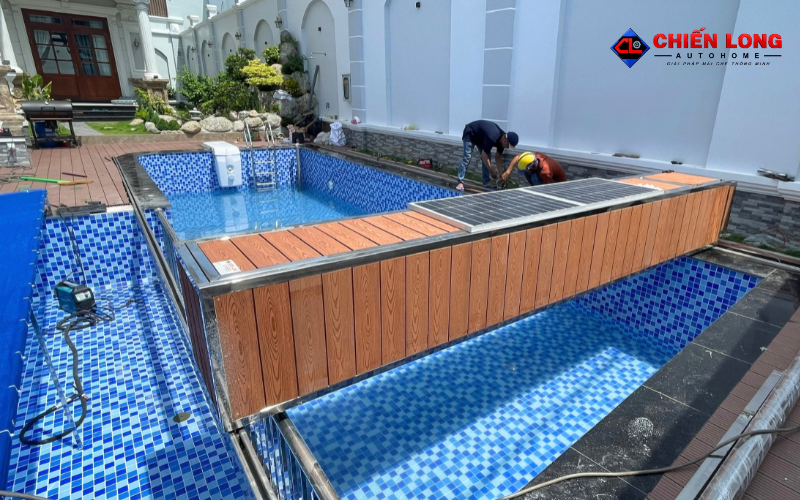 Bốn bước quản lý hồ bơi khi sử dụng bạt che tự động