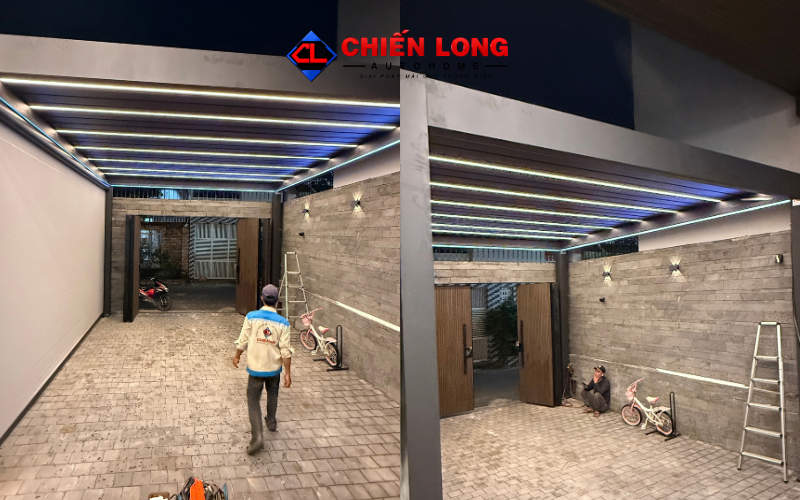 Kiểm tra đúng vị trí và giữ vùng chuyển động sạch giúp hệ mái sử dụng ổn định hơn.
