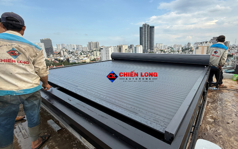 Công trình do Chiến Long Auto thi công 100%