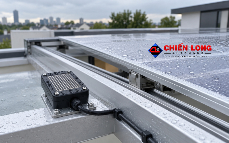Cảm biến mưa cho giếng trời lùa tự động