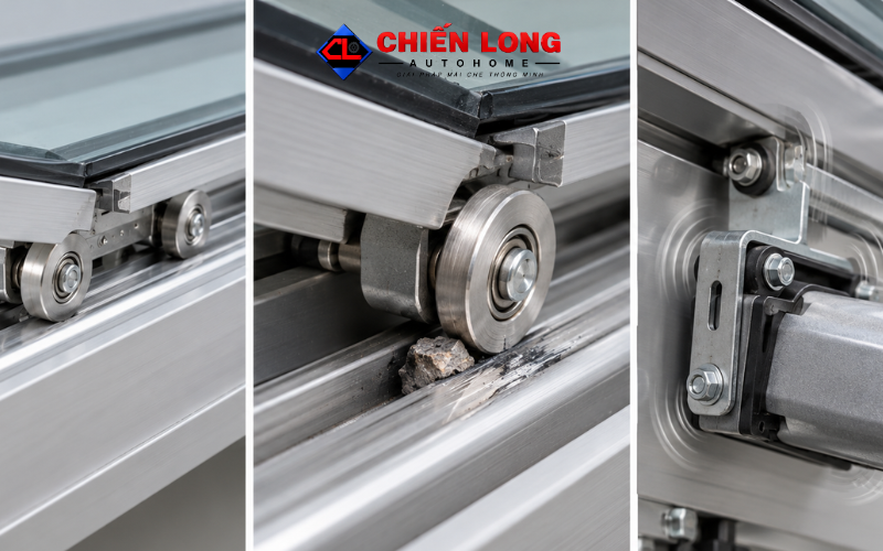 Checklist bảo trì giếng trời tự động định kỳ.