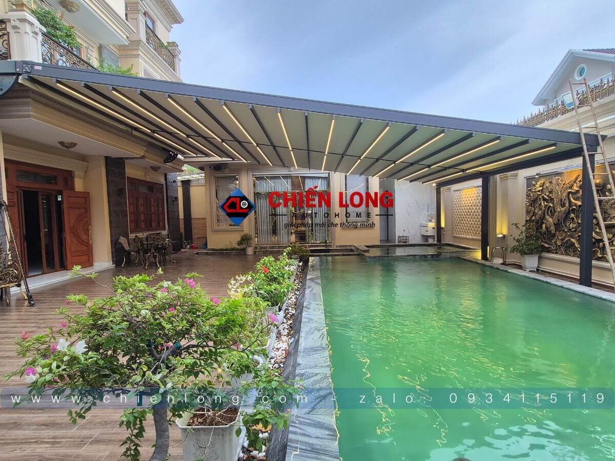 Bảng báo giá mái che thông minh mới nhất 2026
