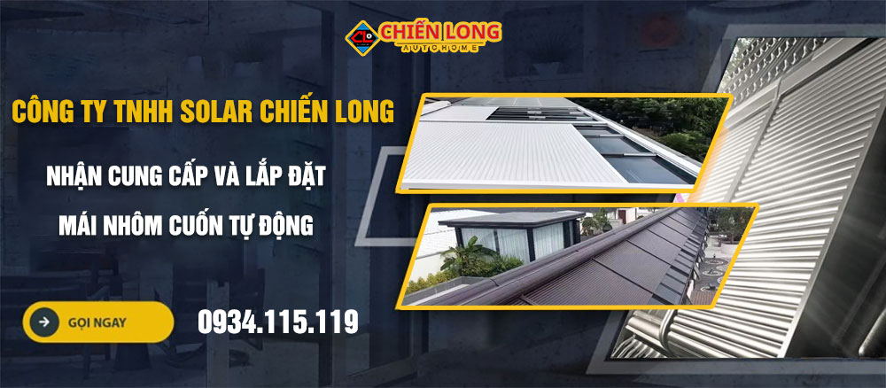 Báo giá mái nhôm cuốn tự động ngoài trời (Skylight ALu Tự Động) công nghệ hiện đại tiêu chuẩn Châu Âu