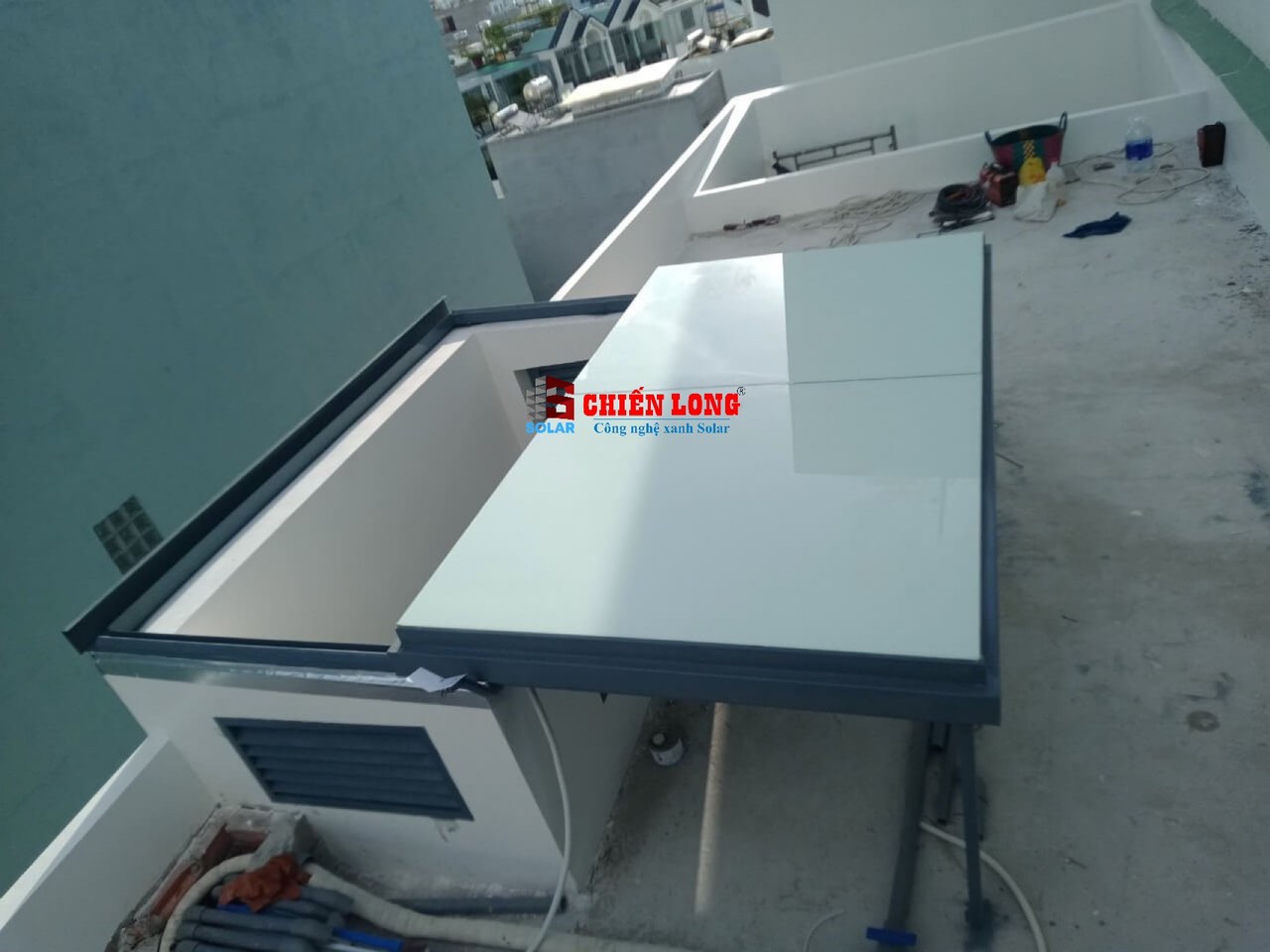 Cảm biến mưa điều khiển đóng giếng trời tự động