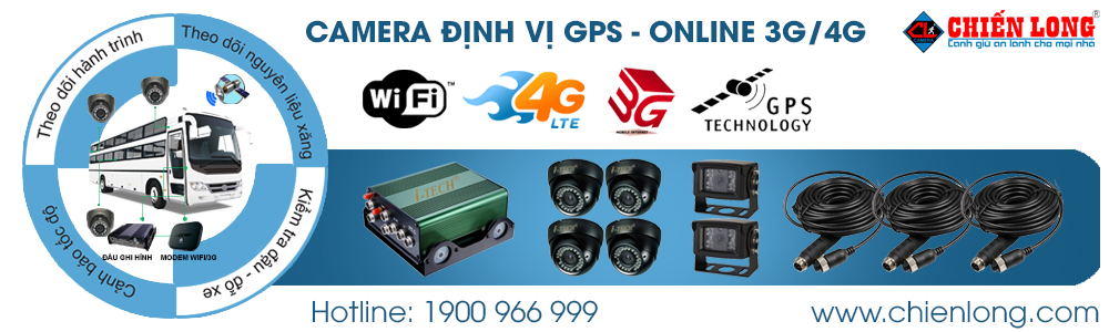 Công ty chuyên lắp đặt hệ thống camera định vị GPS online cho nhà xe