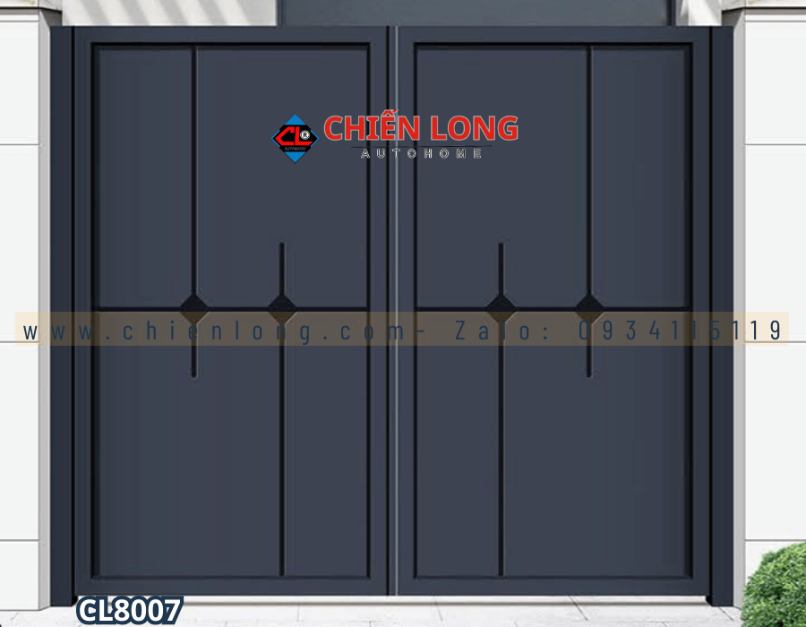 Cổng sắt 2 cánh đơn giản giá rẻ thịnh hành 2026