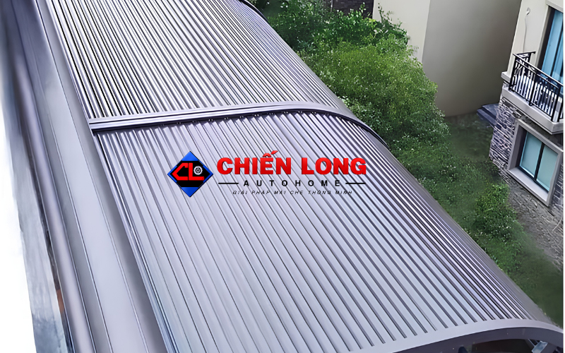 Mái nhôm cuốn tự động 2m x 3m chính hãng Chiến Long Autohome