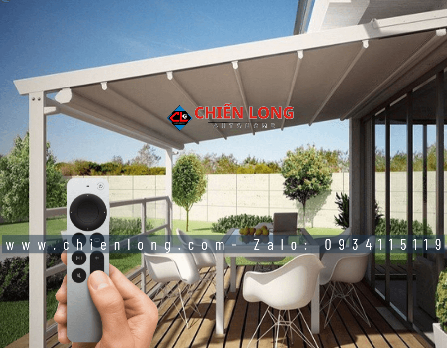 Bảng báo giá mái che thông minh