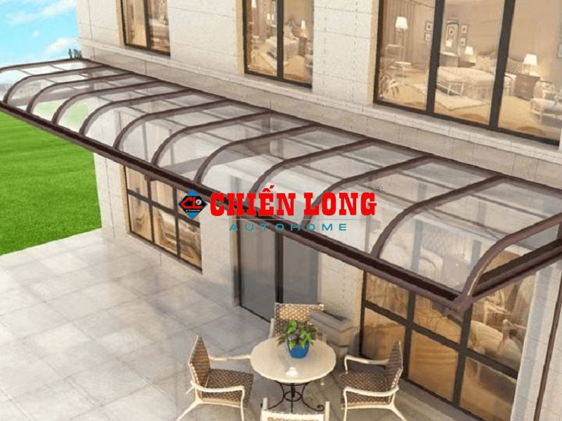 Lắp đặt mái hiên uy tín tại Chiến Long