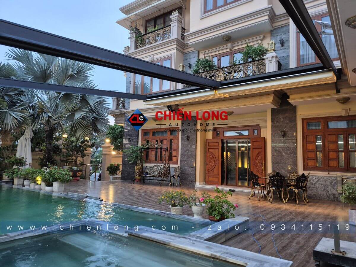 Mái che thông minh tự động nhập khẩu